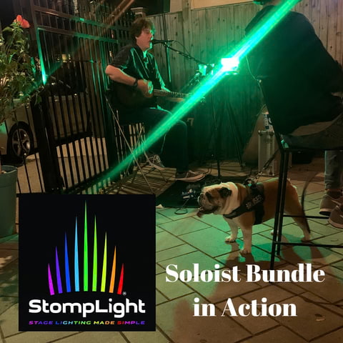 StompLight soloist bundle at outdoor venue